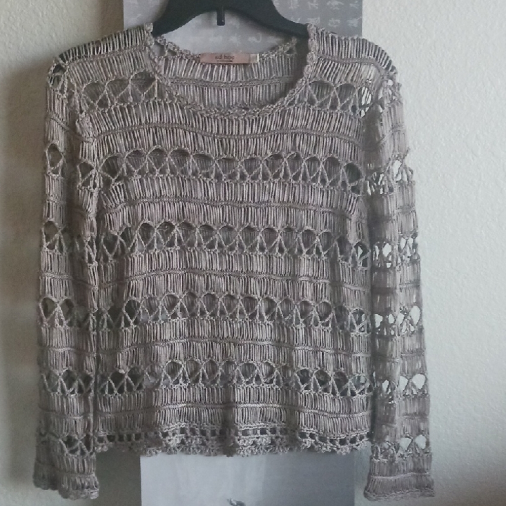 Elegant Crochet Knit Top